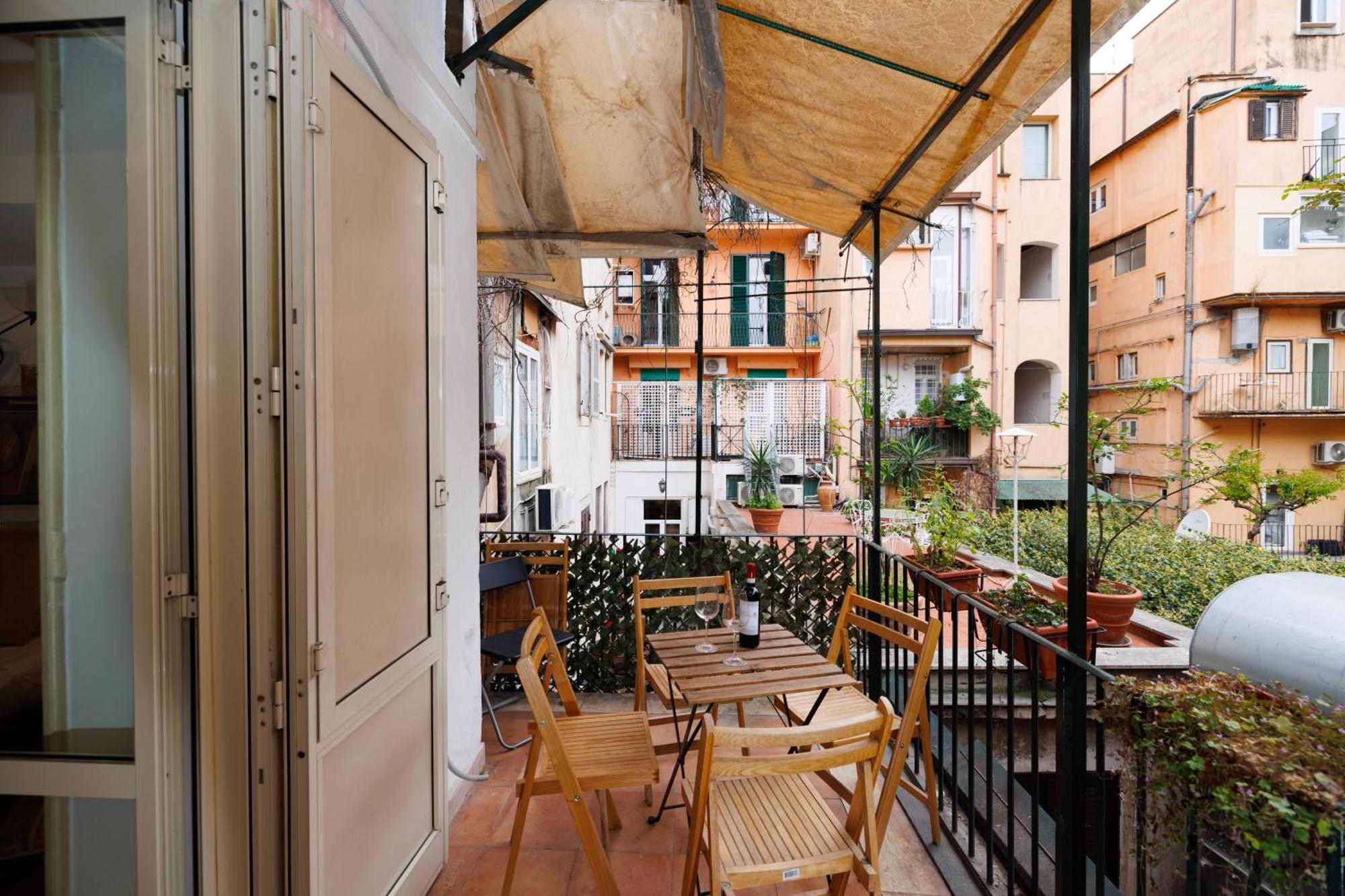 Gesu E Maria Balcony Apt At Spanish Steps 罗马 外观 照片